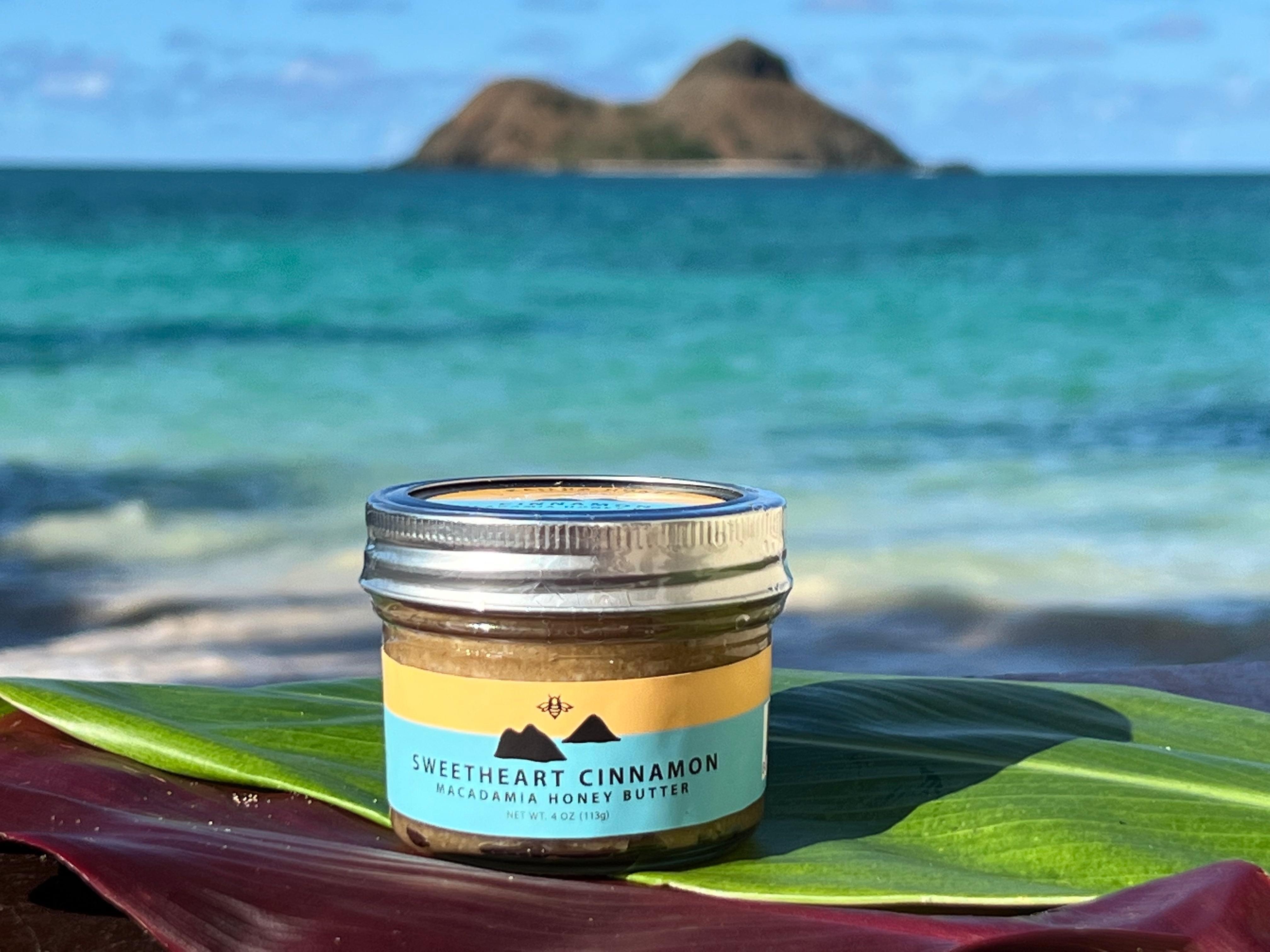 Sweetheart Cinnamon Macadamia Nut Honey Butter Kailua Honey