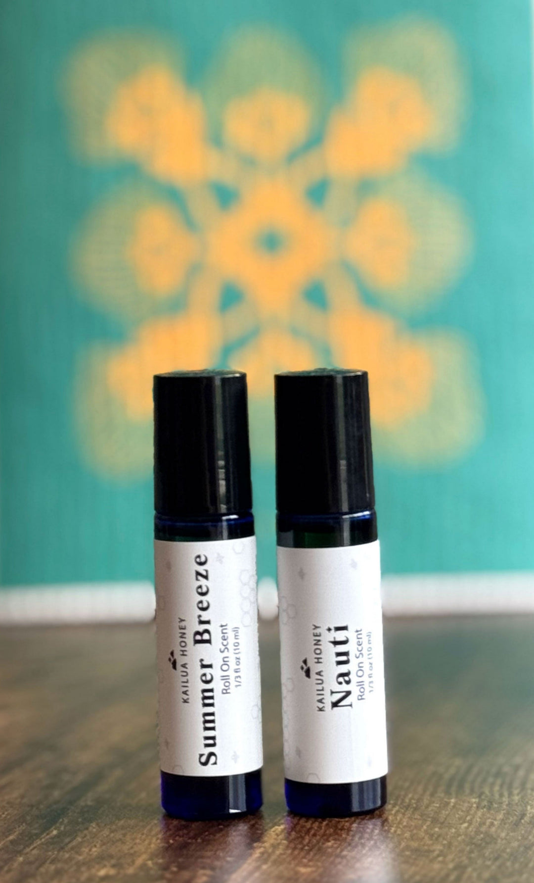 Roll-on Natural Scent Perfumes: Tropical and Clean, Refreshing