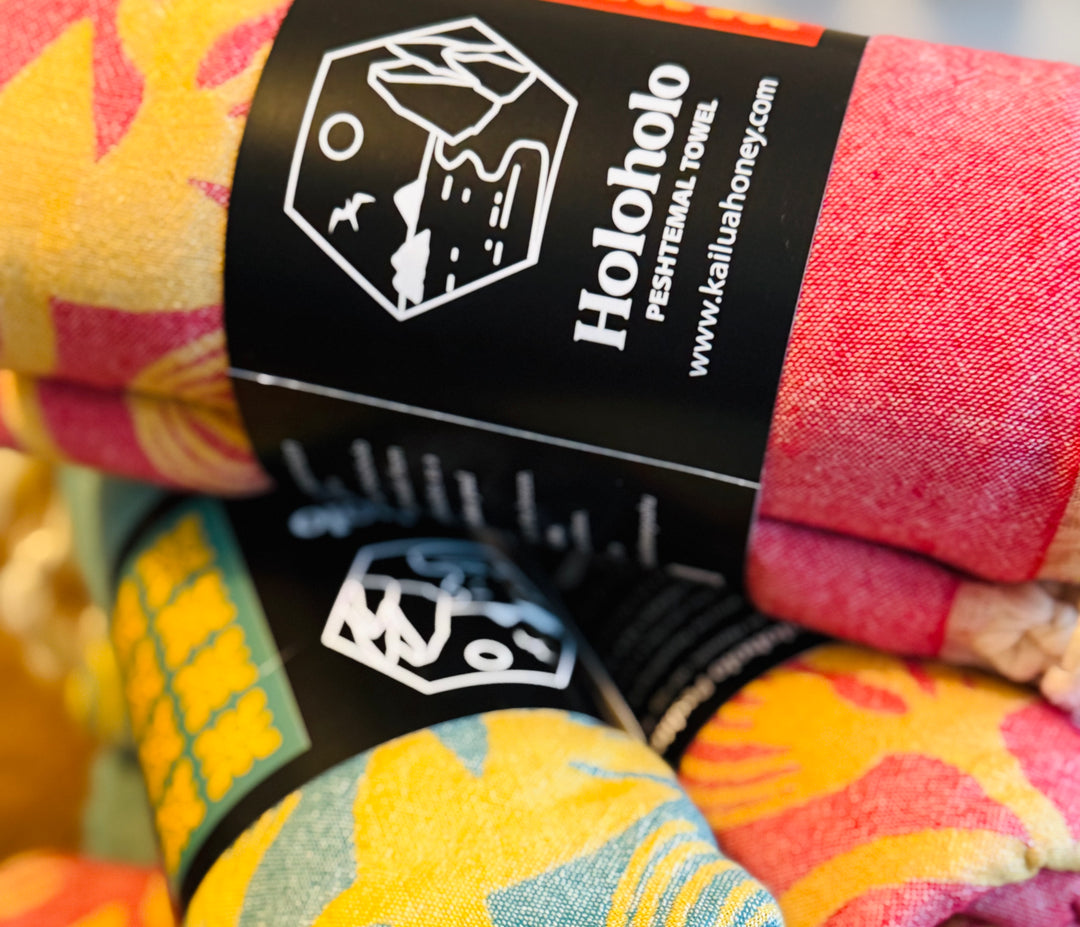 Hawaiian Turkish Towels by Kailua Honey Lifestyle