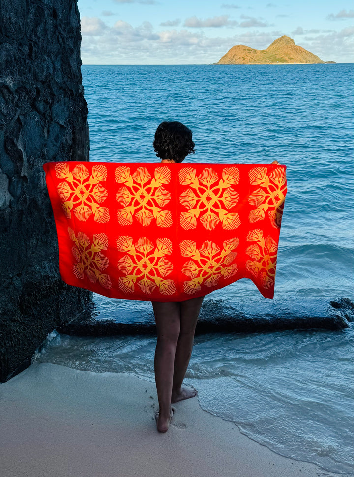 Shop Waffle Weave Beach Towels from Hawaii | Kailua Honey Lifestyle