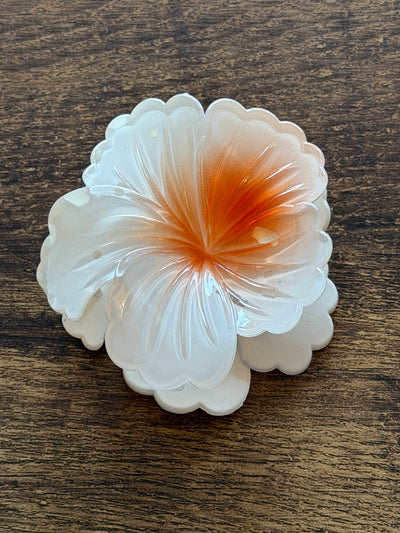 Flower Hair Claws Clips