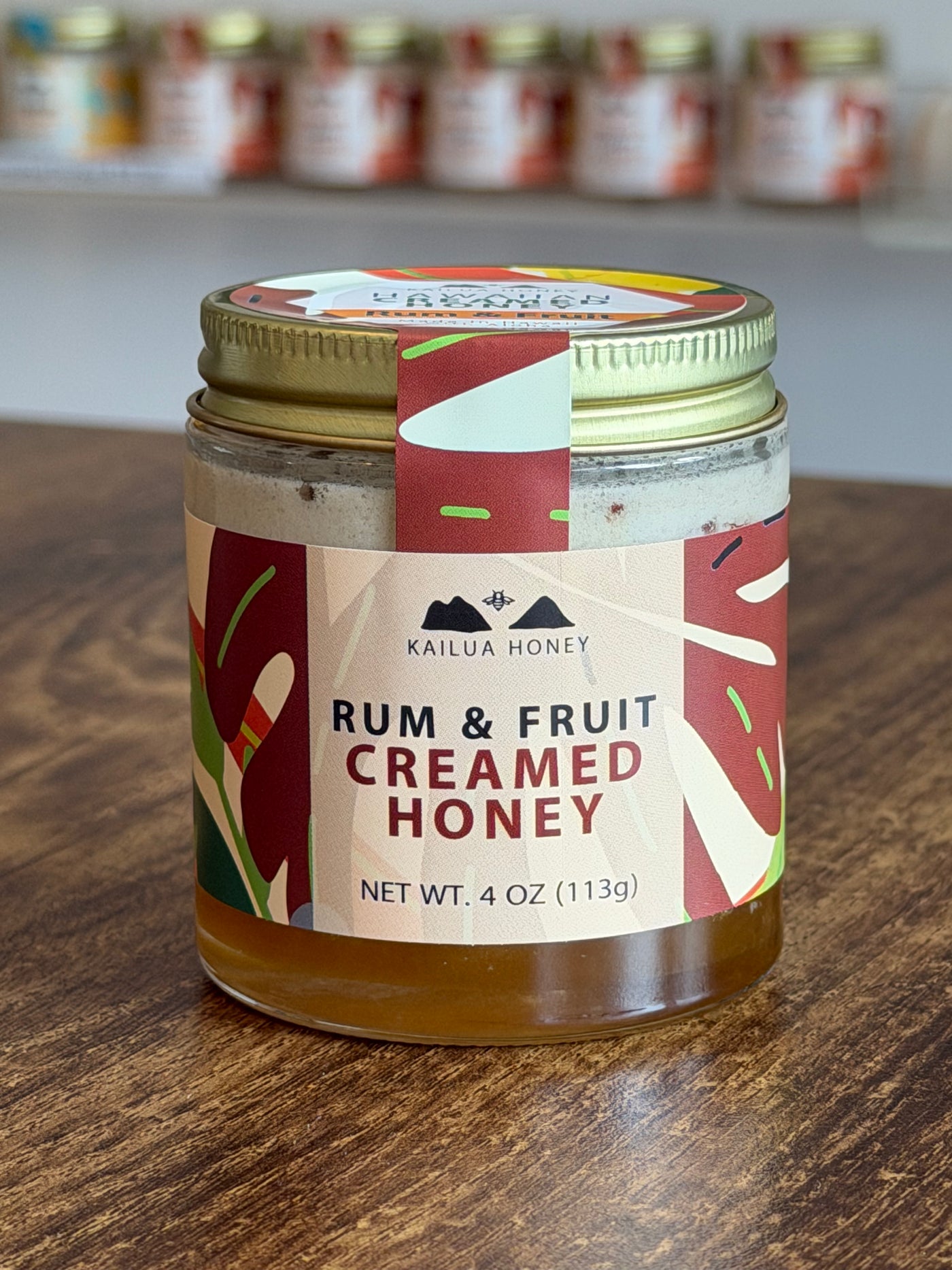 Rum & Fruit Creamed Honey
